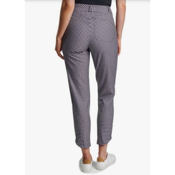 New Peter Millar Women's Surge Gingham Print Performance Ankle Golf Pants Active - Picture 3 of 11